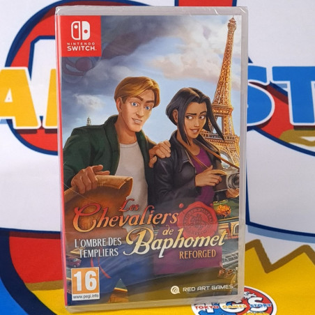 Les Chevaliers de Baphomet - L'Ombre des Templiers : Reforged Switch Red Art Games [Multi-Language] New