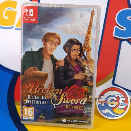 Broken Sword - Il Segreto Dei Templari Reforged Switch Red Art Games [IT Ver.] New