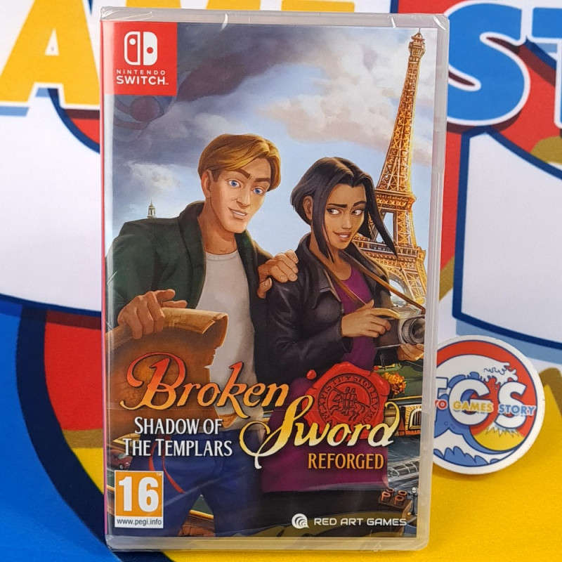 Broken Sword - Shadow of the Templars Reforged Switch EU Red Art Games [EN Ver.] New