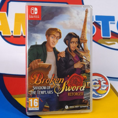 Broken Sword - Shadow of the Templars Reforged Switch EU Red Art Games [EN Ver.] New