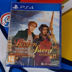 Broken Sword - Shadow of the Templars Reforged PS4 EU Red Art Games [EN Ver.] New