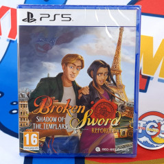 Broken Sword - Shadow of the Templars Reforged PS5 EU Red Art Games [EN Ver.] New