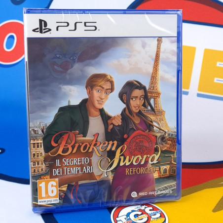 Broken Sword - Il Segreto Dei Templari Reforged PS5 EU Red Art Games [IT Ver.] New