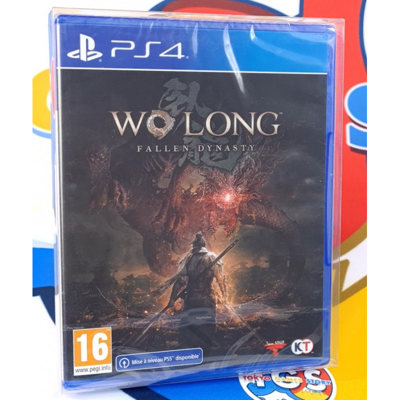 Wo Long: Fallen Dynasty PS4 Euro Game in EN-FR-DE-ES-IT Neuf/New Sealed PS5 Playstation 4 Wo Long: Fallen Dynasty PS4 Euro Game in EN-FR-DE-ES-IT Neuf/New Sealed PS5 Playstation 4