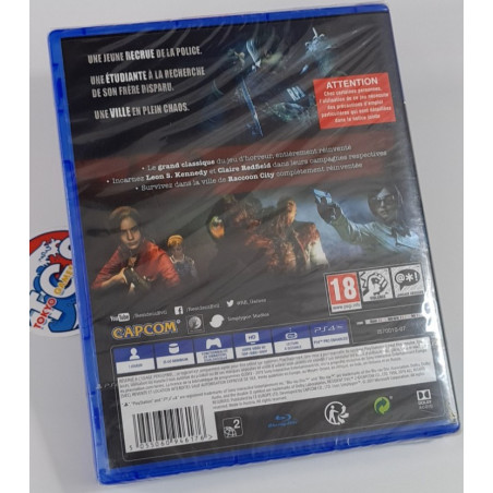 Resident Evil 2 PS4 Euro Game [Multi-Language/Horror, Action aventure] NEW, NEUF