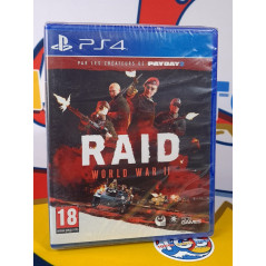 Raid World War II PS4 Euro Game [Multi-Language/Action, Gun shoot] NEW, NEUF