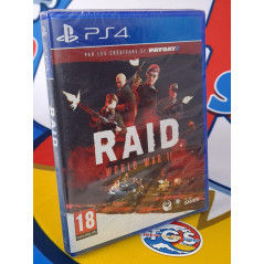 Raid World War II PS4 Euro Game [Multi-Language/Action, Gun shoot] NEW, NEUF