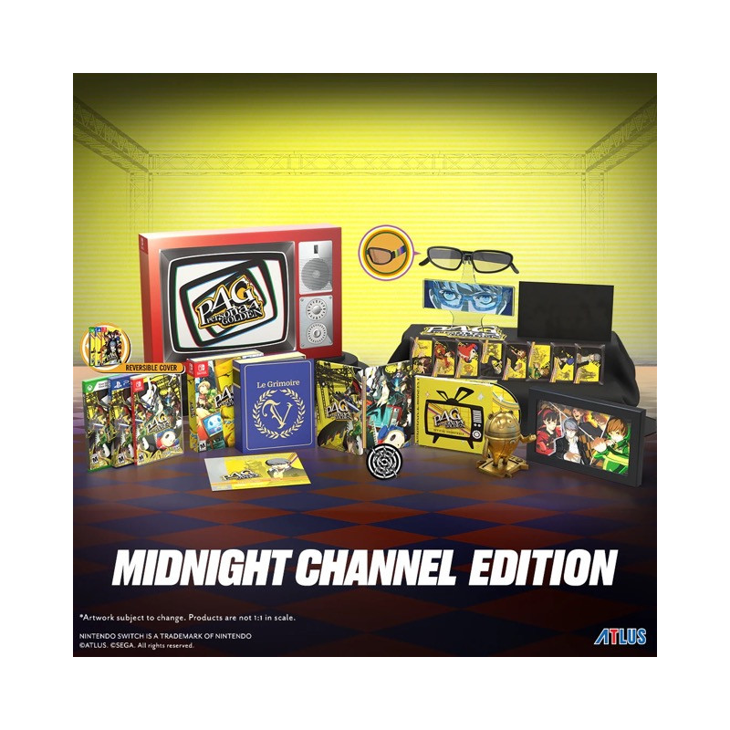 Persona 4 Golden Midnight Channel Edition PS4 US Limited Run Games New (MultiLanguage/RPG)