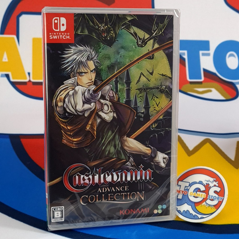 Castlevania Advance Collection Switch Japan Ed. Cover in ENG [Action/Multi-Language] NEW