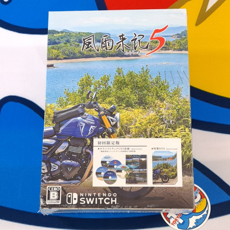 Fuuraiki 5 [Limited Edition] Nintendo Switch Japan (Bike Trip Adventure) New