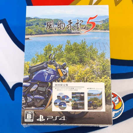 Fuuraiki 5 [Limited Edition] PlayStation 4-PS4 Japan (Bike Trip Adventure) New