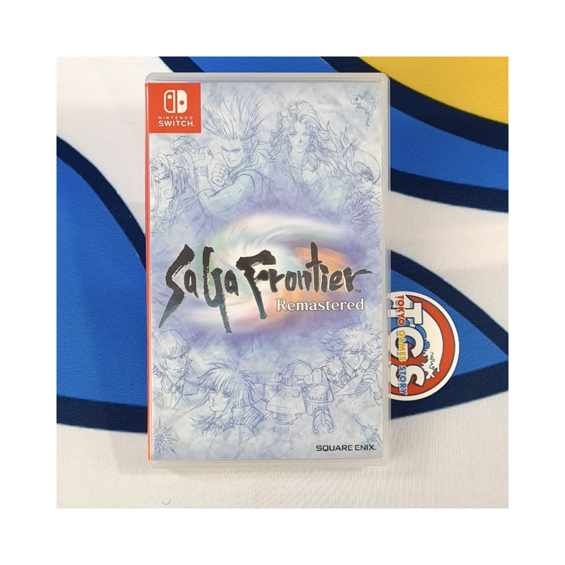 Saga Frontier Remastered Nintendo Switch Asian Used (Game In ENGLISH/RPG) Saga Frontier Remastered Nintendo Switch Asian Used (Game In ENGLISH/RPG)