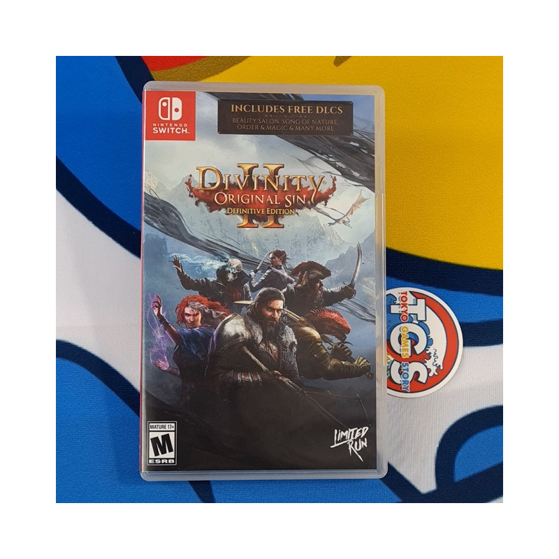 Divinity: Original Sin II Definitive Edition Switch Limited Run Games Used (Multi-Languages/Action)