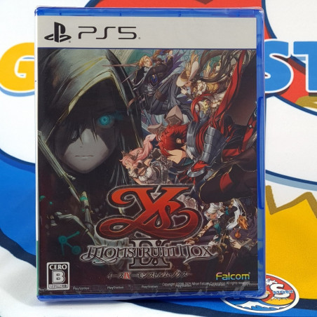 Ys IX: Monstrum Nox PS5 Japan Ed. Physical Game [Action RPG/Ys Series] NEW