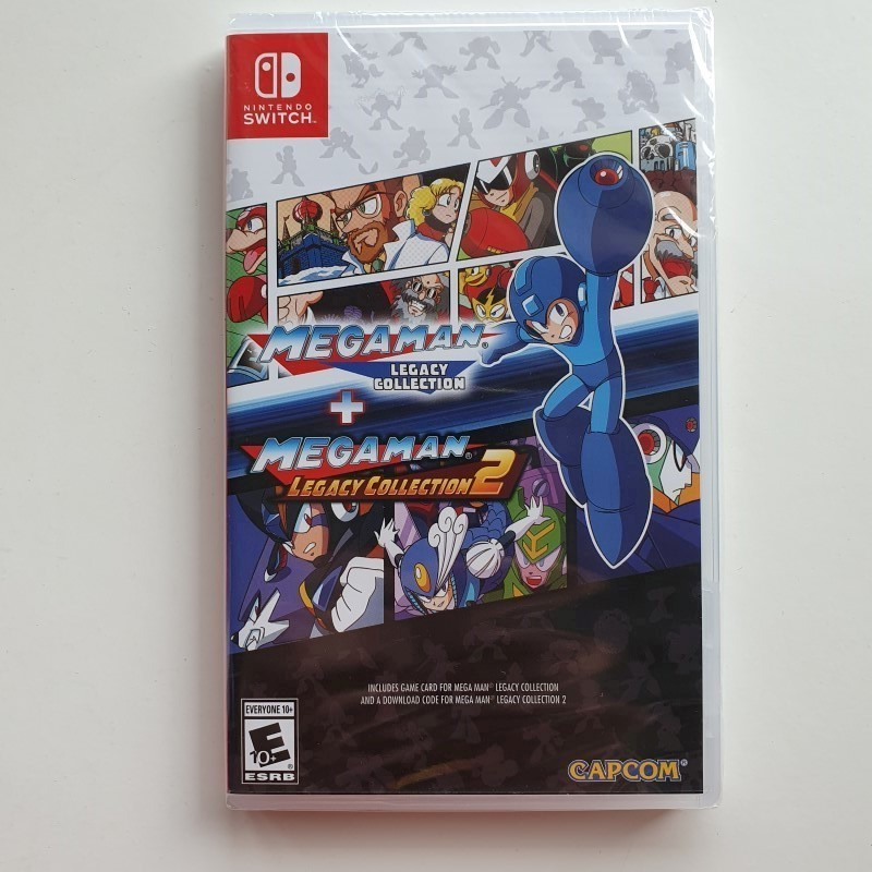 Mega Man Legacy Collection 1 +2 Switch US Game In Multilanguage Ver.NEW CAPCOM Action Plateforme 0013388410026 Nintendo