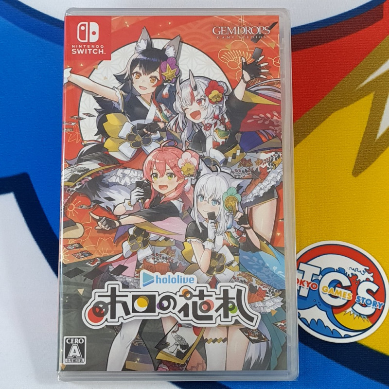 Hololive Holo's Hanafuda Nintento Switch Japan [Adventure/Tabletop/Multi-Language] NEW
