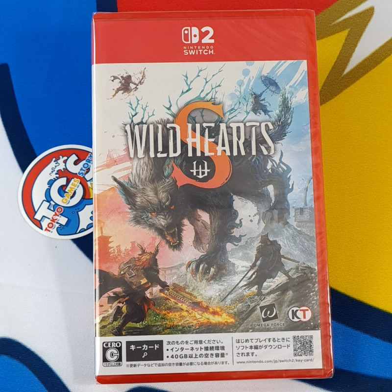 Wild Hearts S Switch 2 Japan Ed. KEY CART Game [Action Adventure/RPG/Multi-Language] NEW