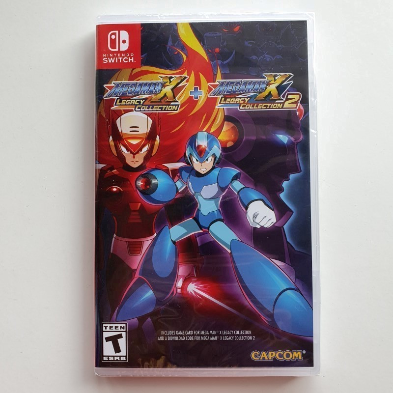 Mega Man X Legacy X Collection 1+2 Switch US Game In Multilanguage Ver.NEW CAPCOM Action Plateforme 0013388410040 Nintendo