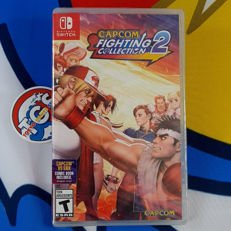 Capcom Fighting Collection 2 Switch US Physical Game [Multi-Language/Fighting] NEW