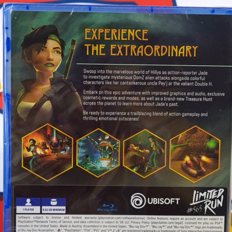 Beyond Good & Evil 20th Anniversary Edition PS4 US [Multi-Language/Action Adventure] NEW