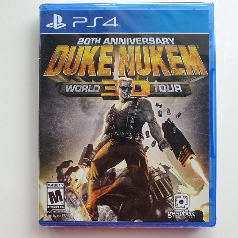 Duke Nukem 3D 20TH Anniversary World Tour PS4 US Game In Multilanguage Ver.NEW GEARBOX FPS 0850942007014 Sony Playstation 4