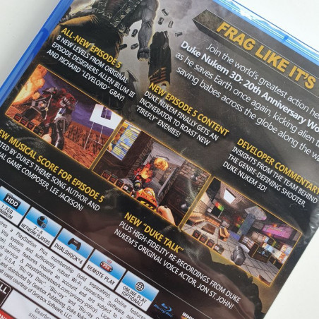 Duke Nukem 3D 20TH Anniversary World Tour PS4 US Game In Multilanguage Ver.NEW GEARBOX FPS 0850942007014 Sony Playstation 4