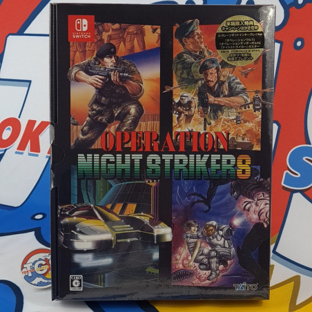 Operation Night Strikers [Special Edition] Switch (Game in ENGLISH/Operation Wolf) NEW