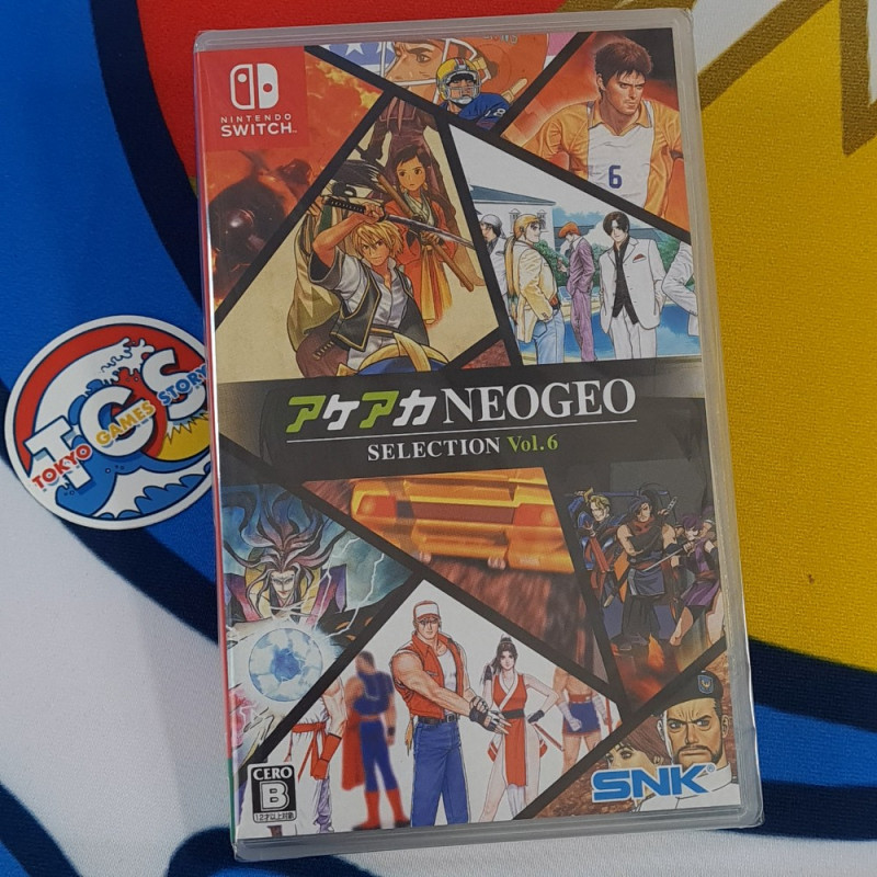 ACA NEOGEO Selection Vol. 6 Nintendo Switch Japan (Multi-Languages/10 SNK Games) NEW