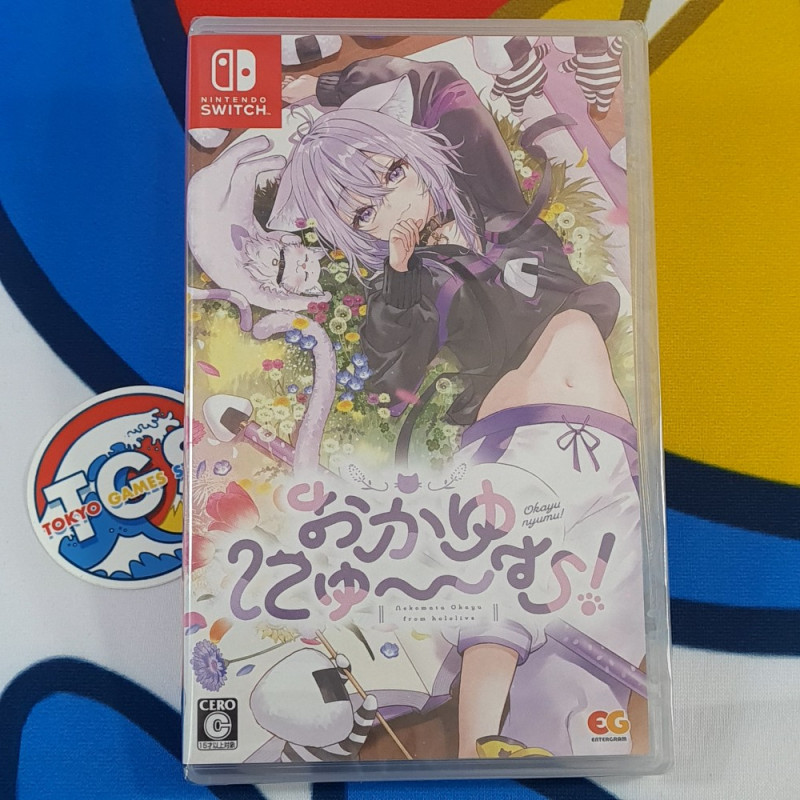 Okayu Nyumu! Nekomata from Hololive Nintendo Switch Japan Ed. [Visual Novel] NEW