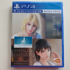 Summer Lesson: Allison & Chisato PS4 ASIAN Game In English Ver.NEW Bandai Namco SIMULATION 8885011013384 Sony Playstation 4 PSVR