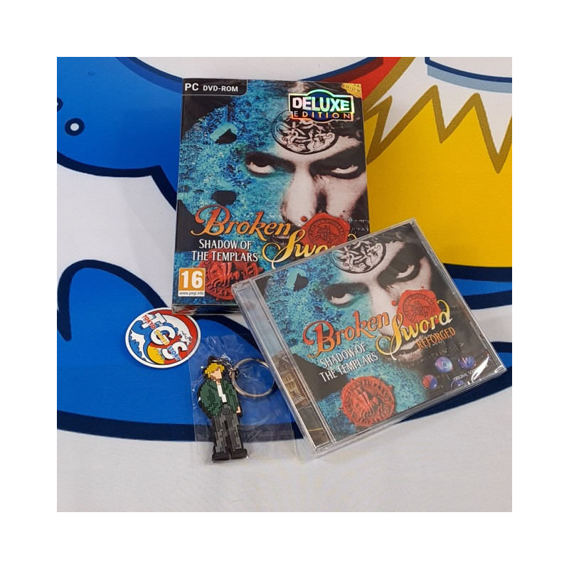 Broken Sword - Shadow of the templars : Reforged Deluxe édition PC DVD Red Art Games [EUROPEAN Ver.] New