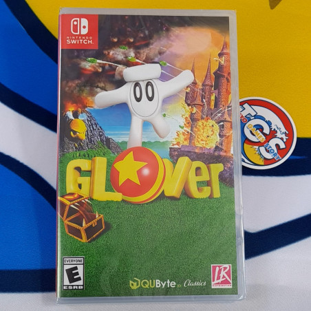 Glover (QUByte Classics) Nintendo Switch US Game [Multi-Language/Adventure] NEW