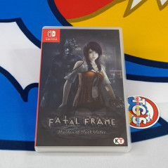 Zero Fatal Frame Maiden Of Black Water Switch Asian Used (Game in English/Survival Horror)