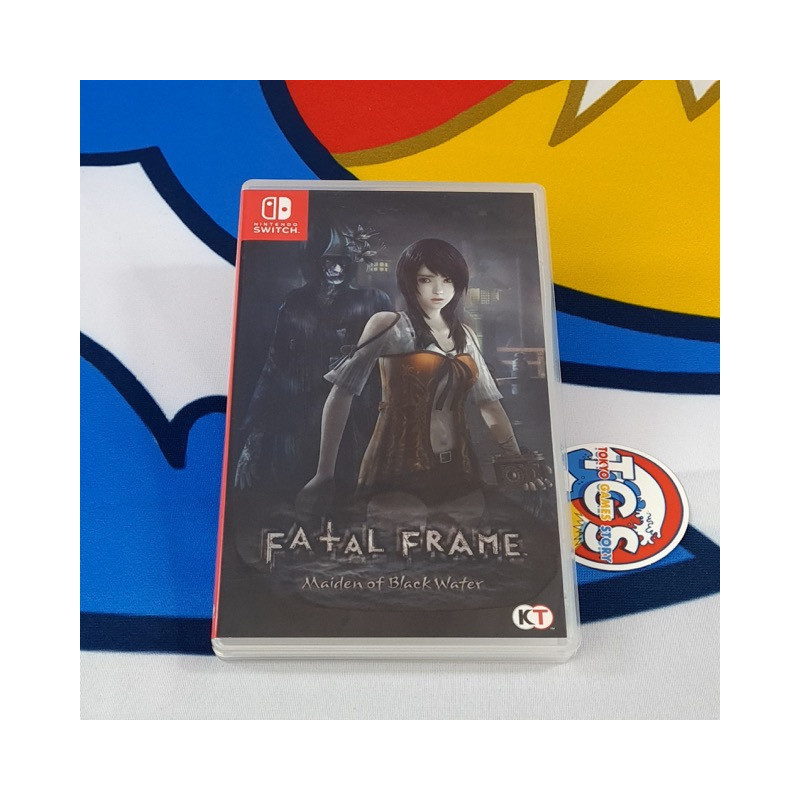 Zero Fatal Frame Maiden Of Black Water Switch Asian Used (Game in English/Survival Horror)