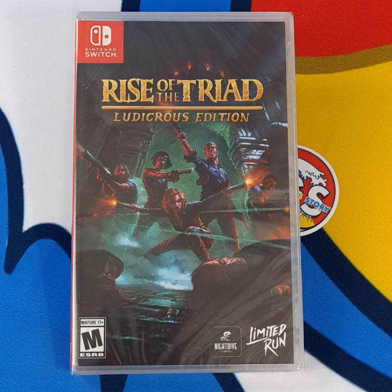 Rise of the Triad: Ludicrous Edition Switch US Game [Multi-Language/Shooting] NEW