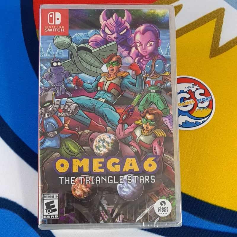 OMEGA 6: The Triangle Stars Nintendo Switch USA [New (RPG)