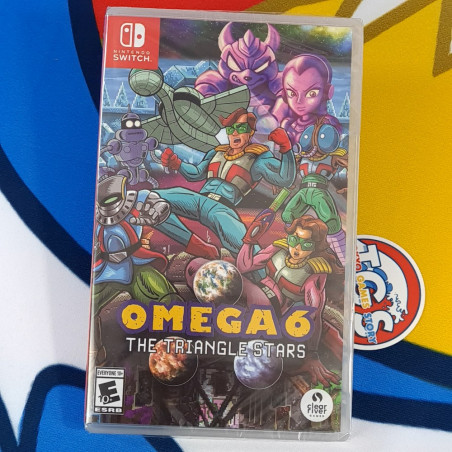 OMEGA 6: The Triangle Stars Nintendo Switch USA Game [Multi-Language/RPG] NEW