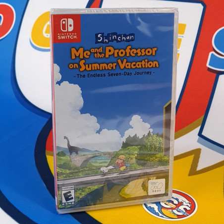 Shin chan: Me and the Professor on Summer Vacation -The Endless Seven-Day Journey- Switch USA NEW
