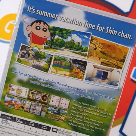 Shin chan: Me and the Professor on Summer Vacation -The Endless Seven-Day Journey- Switch USA NEW