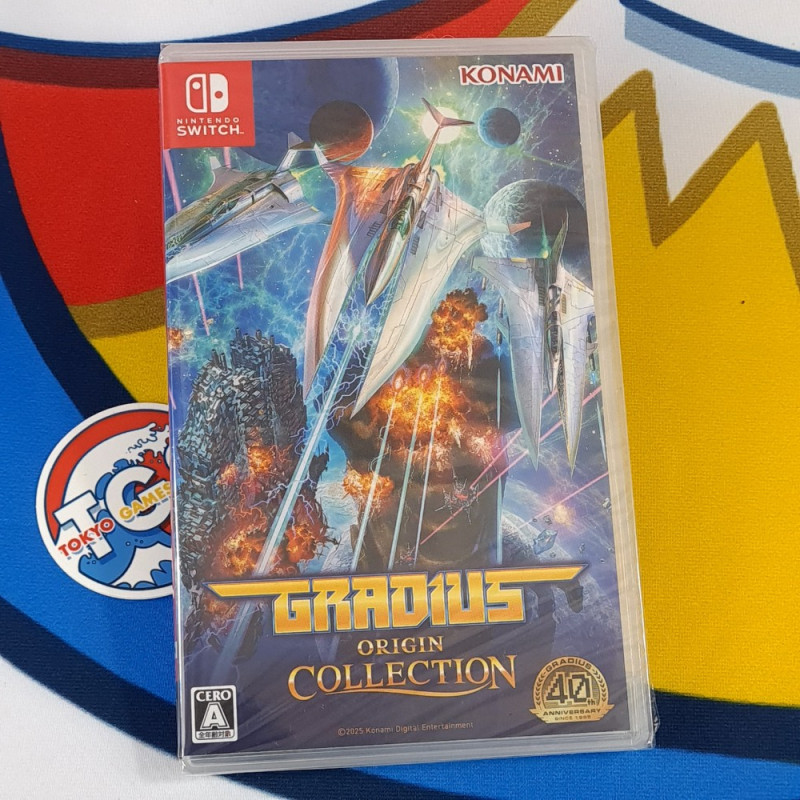 Gradius Origin Collection Nintendo Switch Japan (Multi-Languages/Shoot'em up) New Gradius Origin Collection Nintendo Switch Japan (Multi-Languages/Shoot'em up) New