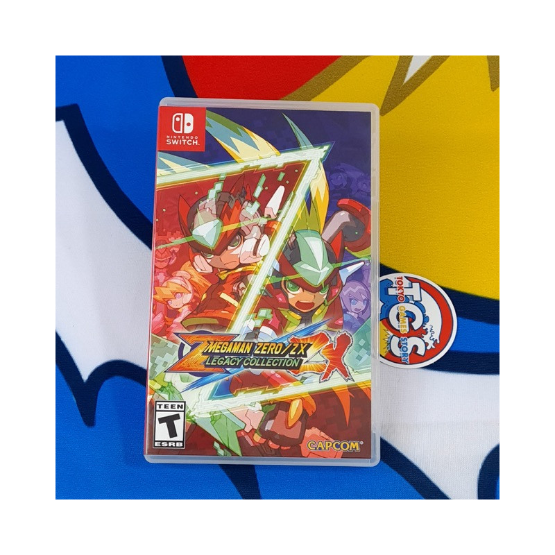 Mega man Zero/ZX Legacy Collection Switch USA Used (Multi-Languages/Platform Action)