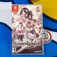 Record of Agarest War Nintendo Switch USA Game Used (Tactical RPG)