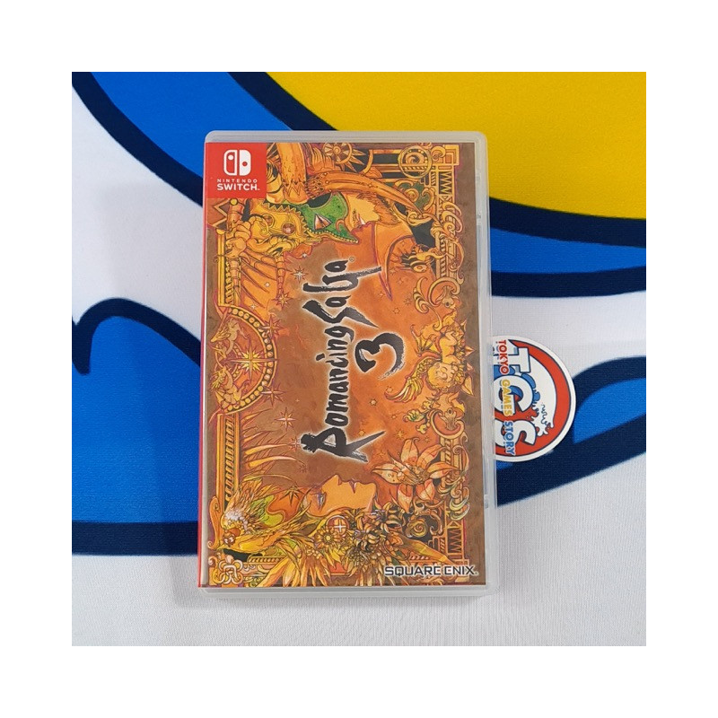 Romancing Saga 3 Nintendo Switch Asian Used (Game in ENGLISH/RPG) Square Enix