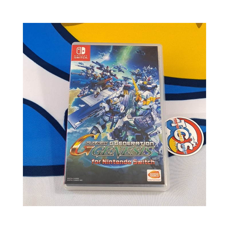 SD Gundam G Generation Genesis Switch Asian Used (Game In ENGLISH/Tactical RPG)