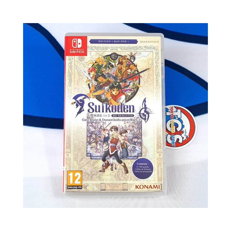 Suikoden I & II HD Remaster: Gate Rune and Dunan Unification Wars Switch EU Used (Multi-Languages/RPG)