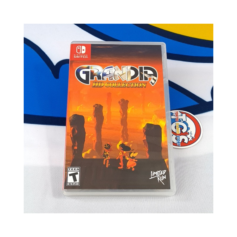 Grandia HD Collection Switch Limited Run Games Used LRG80 (Multi-Languages/RPG)