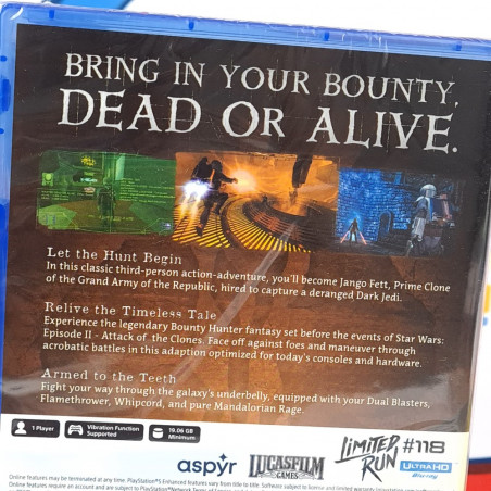 STAR WARS™: Bounty Hunter™ PS5 US Sealed Game [Multi-Language/Action Shooting] NEW