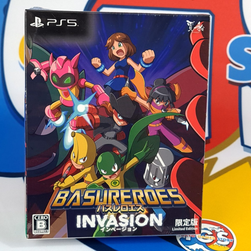 Basureroes: Invasion PS5 Japan Physical Game [Limited Edition] (Multi-Language) NEW