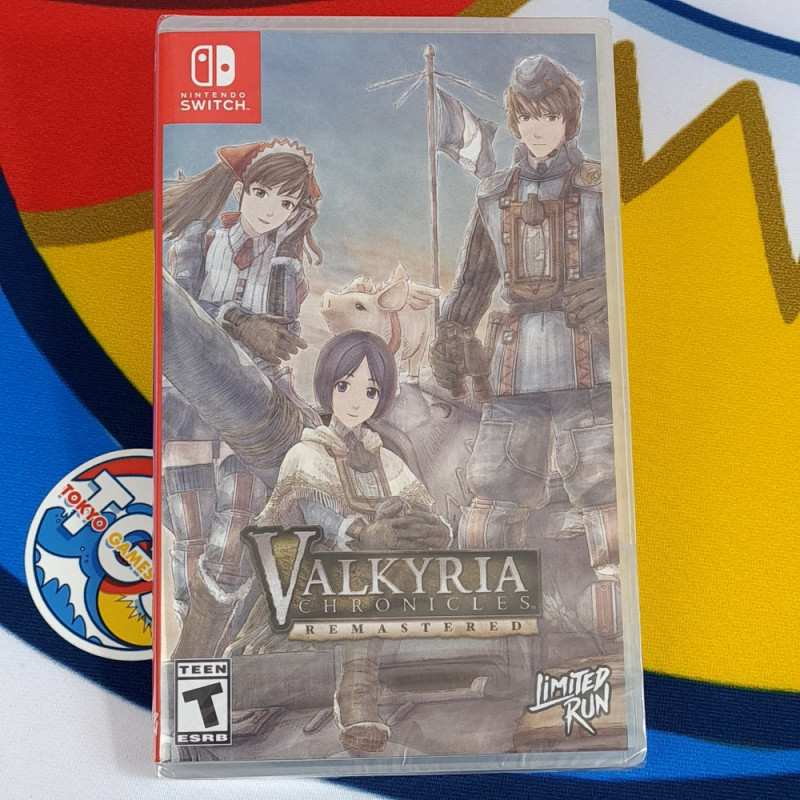 Valkyria Chronicles Remastered Switch US Physical Sealed Game [Multi-Language/Action Retro Shoot] NEW