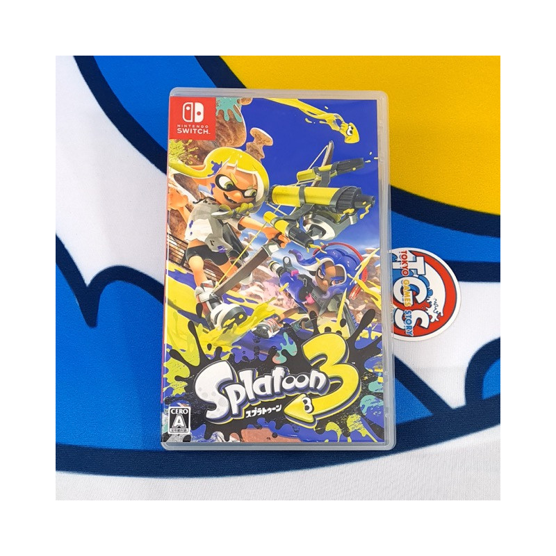 Splatoon 3 Nintendo Switch Japan Used (Multi-Languages/Action Aventure)